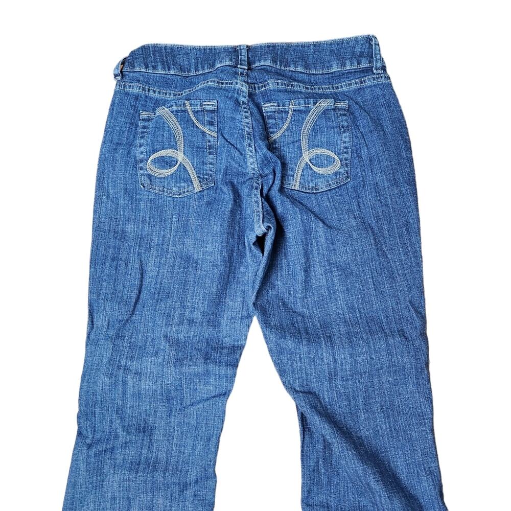 Riders By Lee Jeans Womens Size 8 Petite Mid Rise Boot Cut Medium Wash - Picture 8 of 10